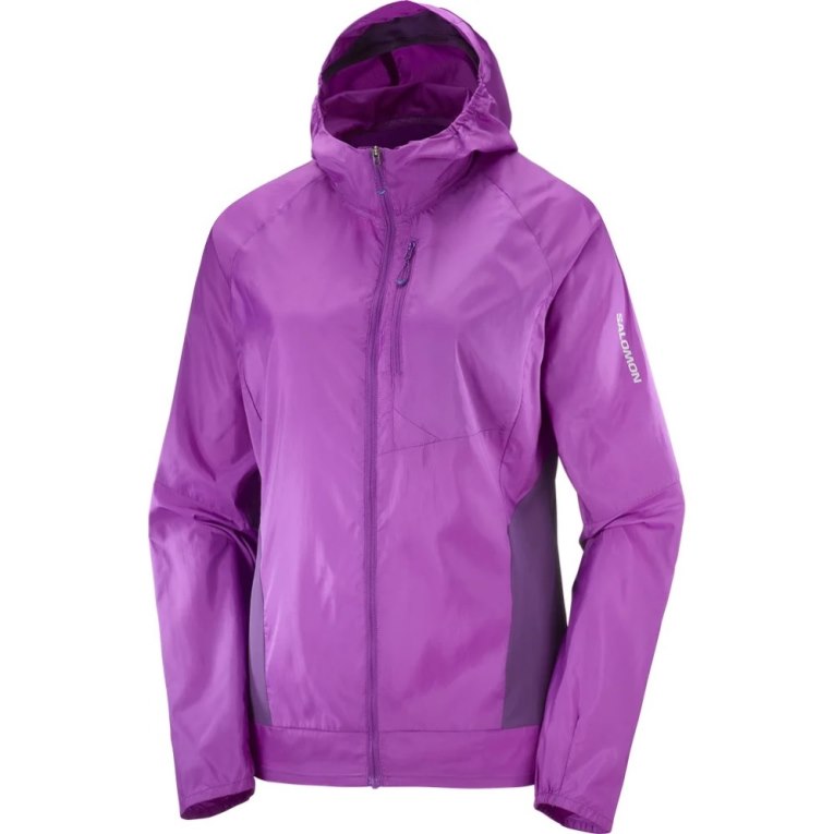 Chaquetas Shell Salomon Bonatti Cross Viento Mujer Morados | MX PSXJ763